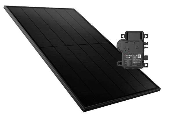 Enphase Microinverter and Solahart Silhouette Solar Panel together