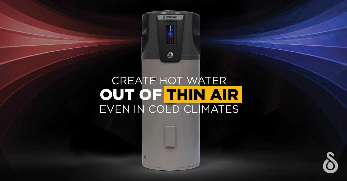 Solahart Atmos Frost Heat Pump - Create hot water out of thin air even in cold climates